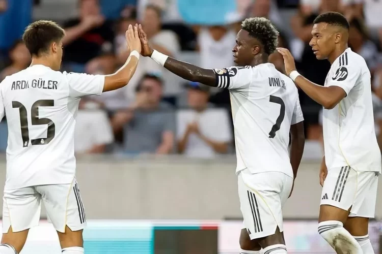 Golea el Real Madrid en su único partido de pretemporada