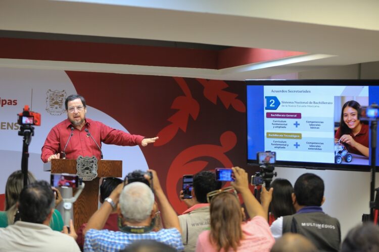 Asegurado un lugar en bachillerato para todo estudiante en Tamaulipas: SET