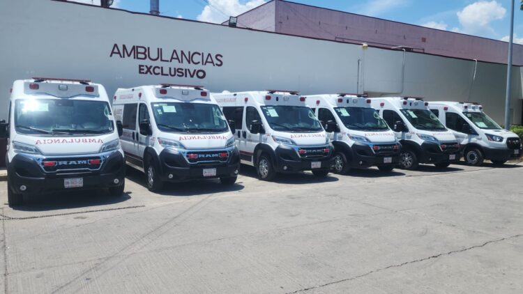 ISSSTE refuerza atención médica en Tamaulipas con nuevas ambulancias