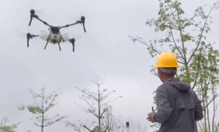 China combate con drones brote de chikungunya