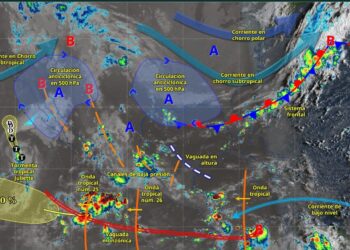 Prevén lluvias fuertes en Tamaulipas por ingreso de aire húmedo