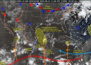 Vigilan formación de posible tormenta en el Golfo de México