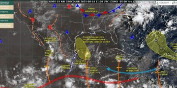 Vigilan formación de posible tormenta en el Golfo de México
