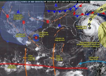 Pronostican lluvias para Tamaulipas a partir de este miércoles