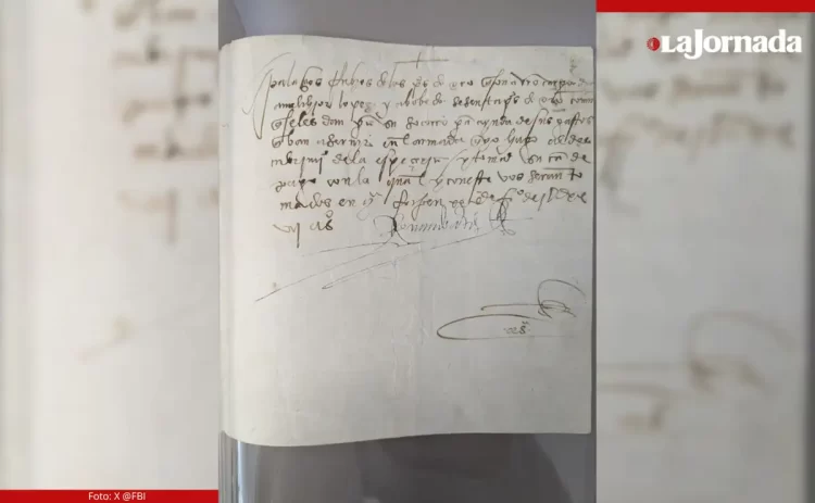 Regresa Estados Unidos a México el manuscrito de Hernán Cortés