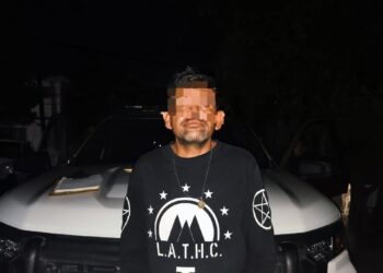 Lo detienen con motocicleta con la serie alterada