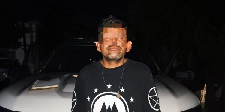 Lo detienen con motocicleta con la serie alterada