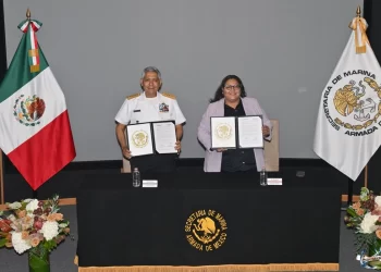 Semar firma convenio con Secretaría de las Mujeres