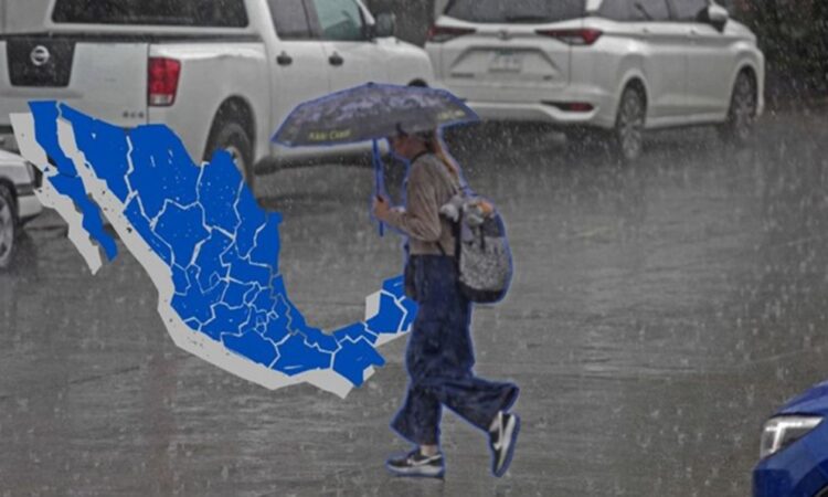 Fuertes lluvias azotarán a estos estados del miércoles 20 al viernes 22 de agosto