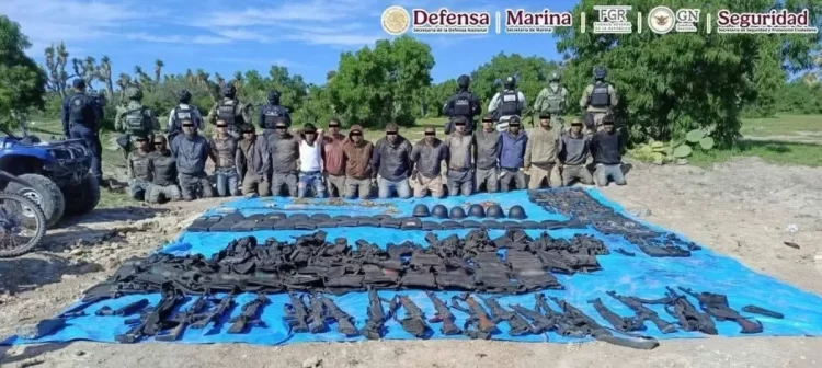 Desmantelan grupo armado en Aguascalientes