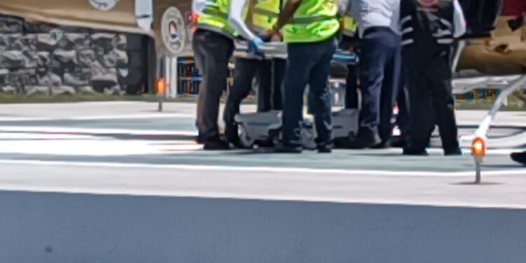 Trasladan a Victoria a niño herido durante balacera en Matamoros