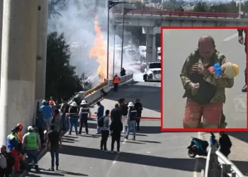 Muy grave la Abuelita ‘Heroína’ que salvó a nieta en explosión de pipa en CDMX