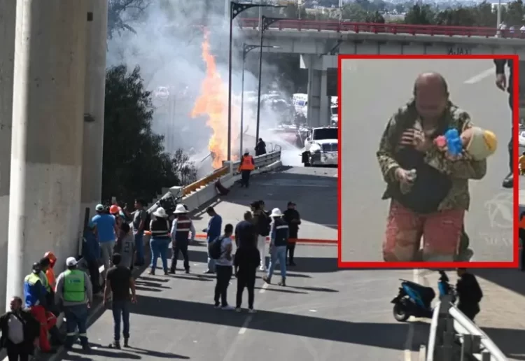 Muy grave la Abuelita ‘Heroína’ que salvó a nieta en explosión de pipa en CDMX