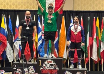 César Vallejo se corona Campeón Mundial de Halterofilia en Las Vegas