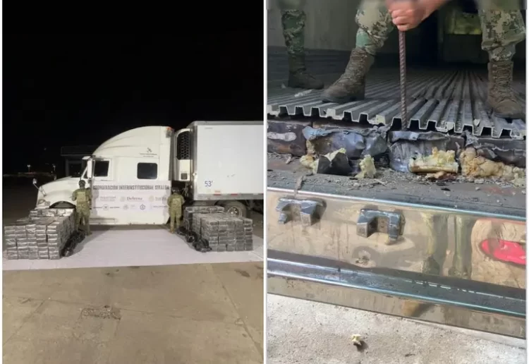 Secretaría de Marina asegura 1.5 toneladas de metanfetamina en Mazatlán