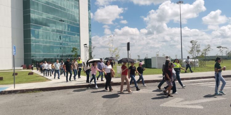 Realizan con éxito el Simulacro Nacional de Protección Civil