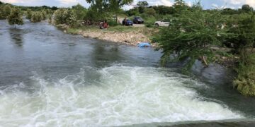 Muere padre de familia en día de campo en el río del Ejido San Francisco
