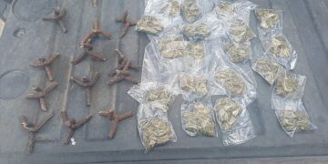 Realizan cateo de vivienda por narcomenudeo en Río Bravo