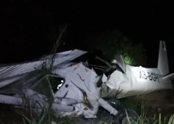Fallecen dos en desplome de avioneta en García, Nuevo León
