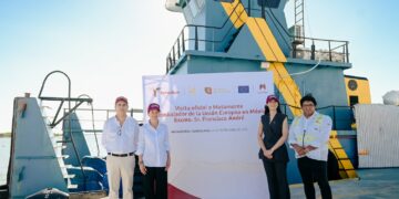 Visita embajador de la Unión Europea Puerto Norte en Matamoros, Tamaulipas