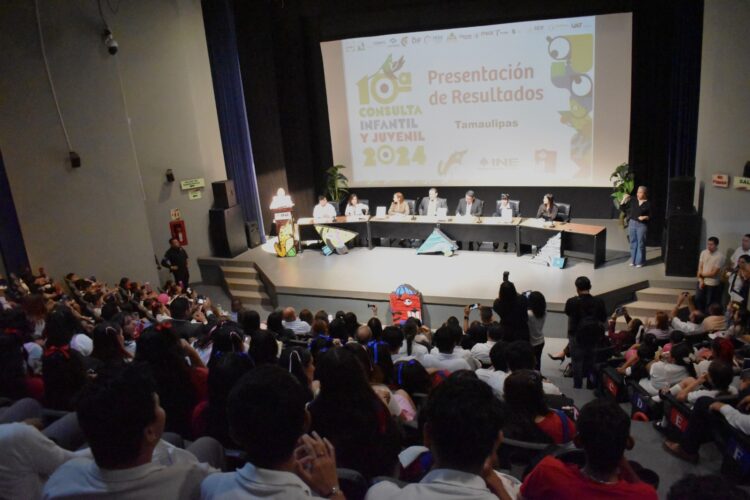 Presentan resultados de la Consulta Infantil y Juvenil 2024 en Tamaulipas