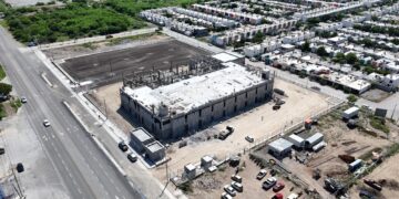 Avanzan obras complementarias de la primera etapa en la Ciudad Judicial