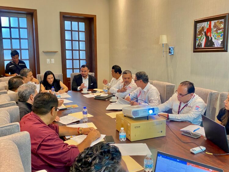 Refuerza Gobierno del Estado coordinación con municipios del sur para mejorar la seguridad pública