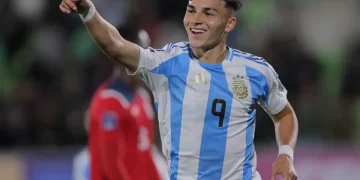 Argentina derrota 3-1 a Cuba y toma liderato en Mundial sub 20