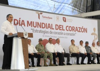 A la baja, la mortalidad por infarto al corazón en Tamaulipas: Américo Villarreal A.