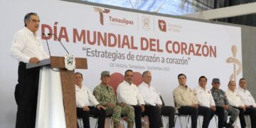 A la baja, la mortalidad por infarto al corazón en Tamaulipas: Américo Villarreal A.