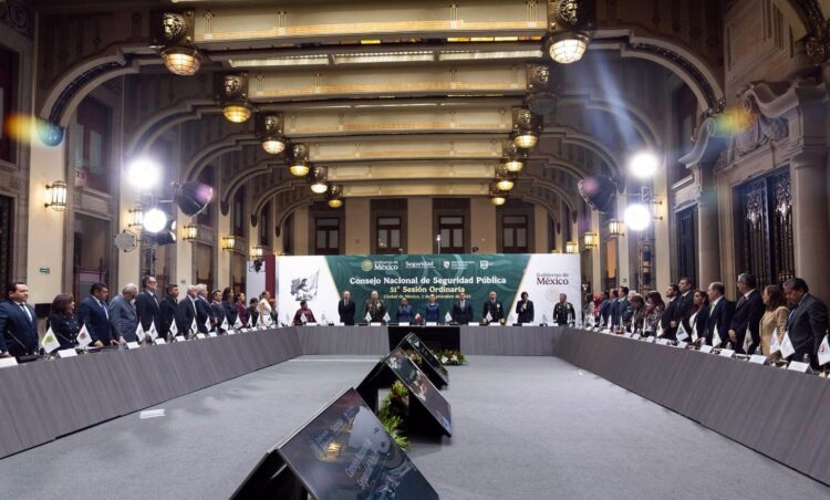 Participa Américo Villarreal en Consejo Nacional de Seguridad Pública; destacan avances en Tamaulipas