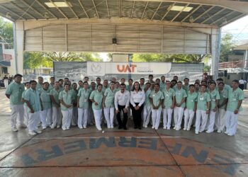 Fortalece la UAT formación de estudiantes de enfermería en Nuevo Laredo