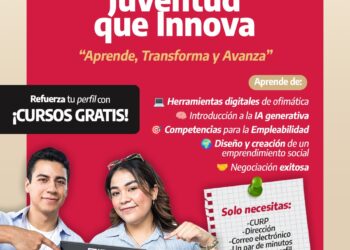 INJUVE Tamaulipas difunde convocatoria “Cursos Santander – Juventud que Innova”