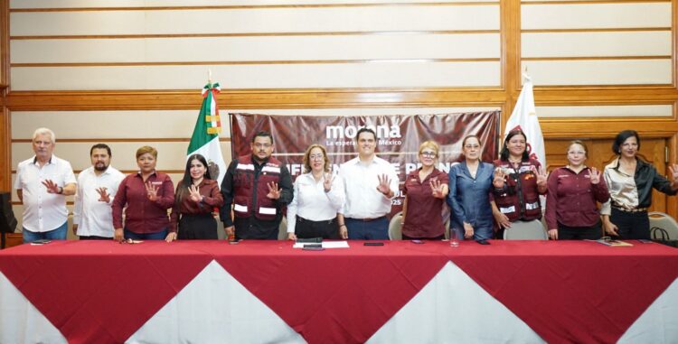La dirigencia estatal de Morena y diputados se desmarcan del PVEM en Tamaulipas