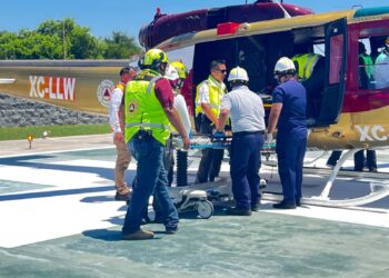 Trasladan a Victoria a niño herido durante balacera en Matamoros