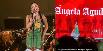Ángela Aguilar es abucheada en concierto del Grito en Guadalajara