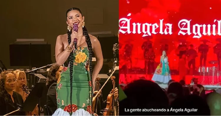 Ángela Aguilar es abucheada en concierto del Grito en Guadalajara