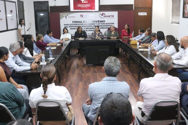 Impulsa SEDUMA planeación urbana con visión de futuro en El Mante
