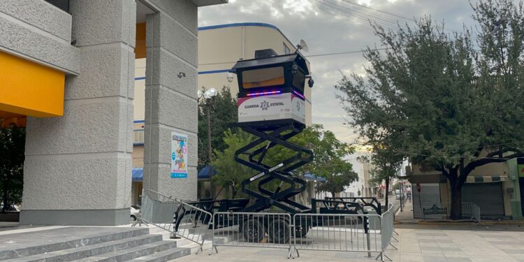 Listo escenario para ceremonia del Grito de Independencia, cierran vialidades aledañas