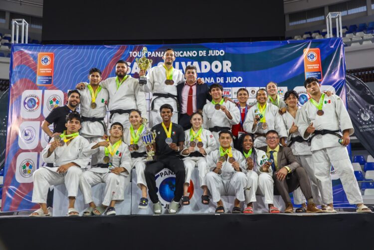 Judo mexicano brilla con 31 medallas en torneos internacionales 2025