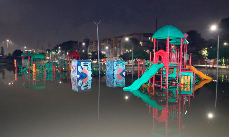 34 millones de metros cúbicos de agua caen en un solo día en la CDMX