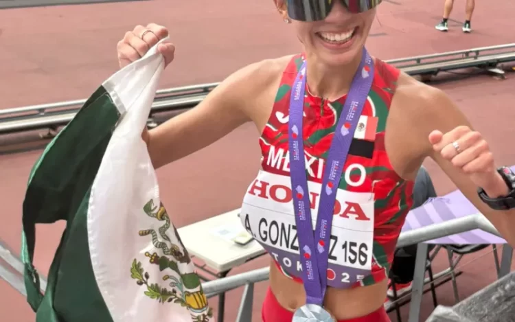 Doble alegría tricolor: plata de Alegna en marcha y subcampeonato de Uziel Muñoz en bala