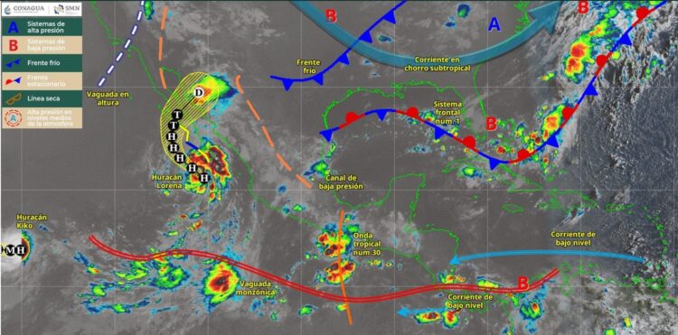 Seguirán las lluvias en Tamaulipas