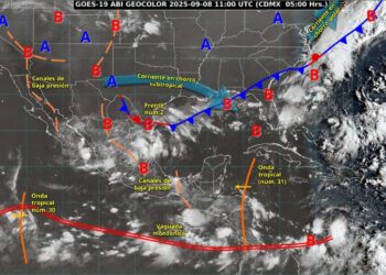 Pronostican lluvias fuertes en Tamaulipas