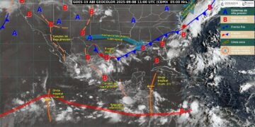 Pronostican lluvias fuertes en Tamaulipas