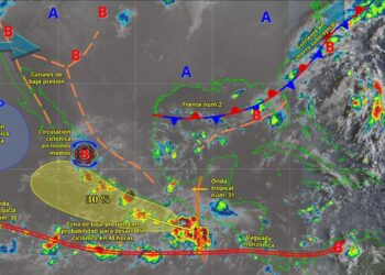 Continuarán las lluvias este martes