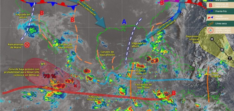 Van a la baja probabilidades de lluvia en Tamaulipas