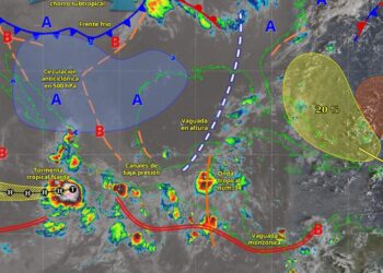 Conagua pronostica chubascos en Tamaulipas