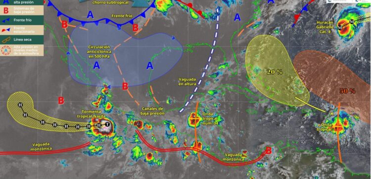 Conagua pronostica chubascos en Tamaulipas