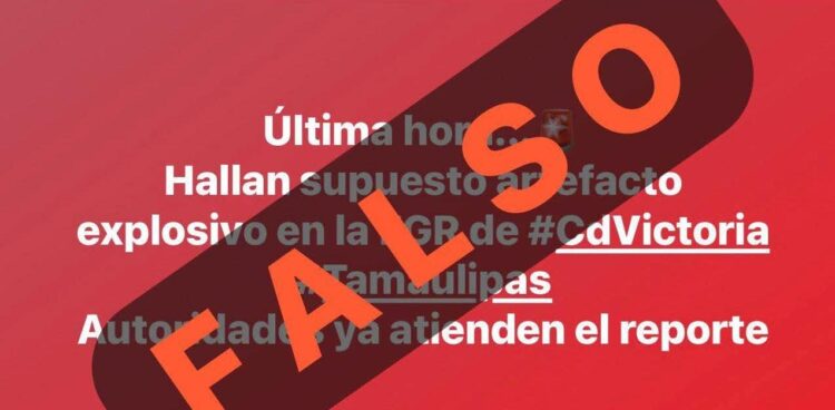 Falsa alarma, amenaza de bomba en la FGR